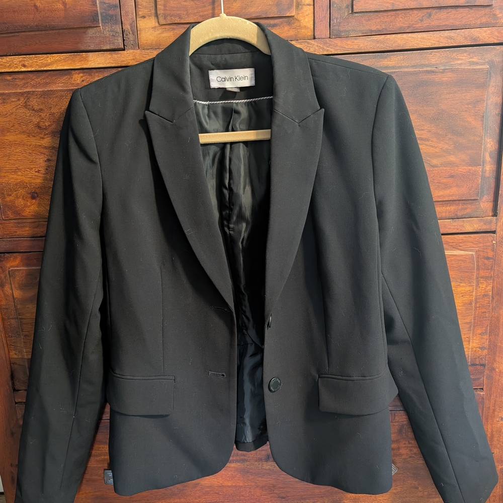 Calvin Klein Women's Black Blazer